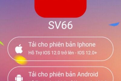 Hướng dẫn tải app SV66 cho điện thoại IOS và Android